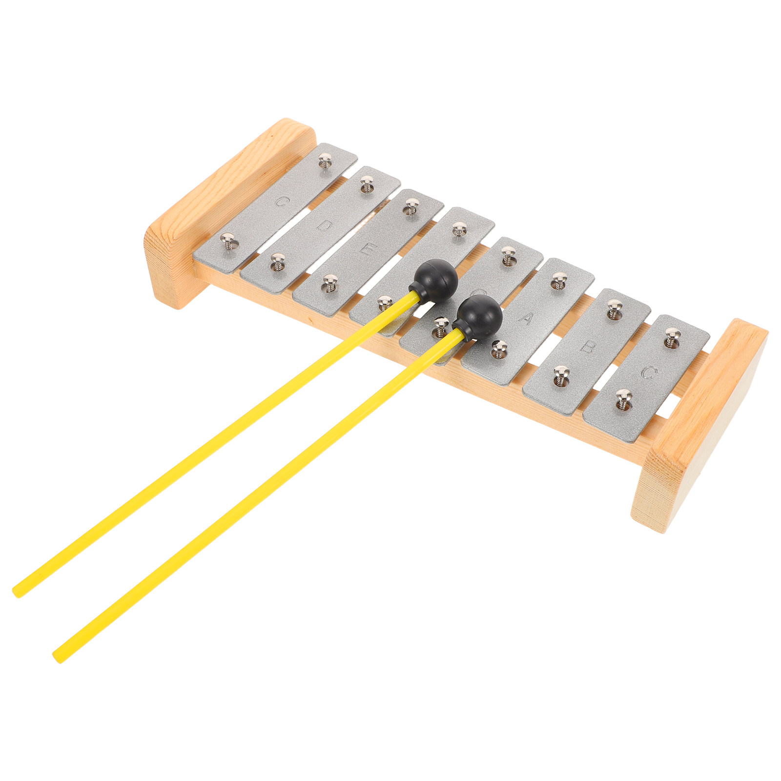 Musical Instrument Glockenspiel - 8-noot aluminium klokkenspel xylofoon kinderen vroeg