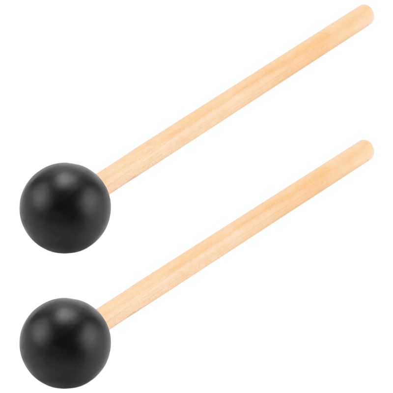 Musical Instrument Glockenspiel - 2 Stuks Zachte Rubberen Hoofd Sticks