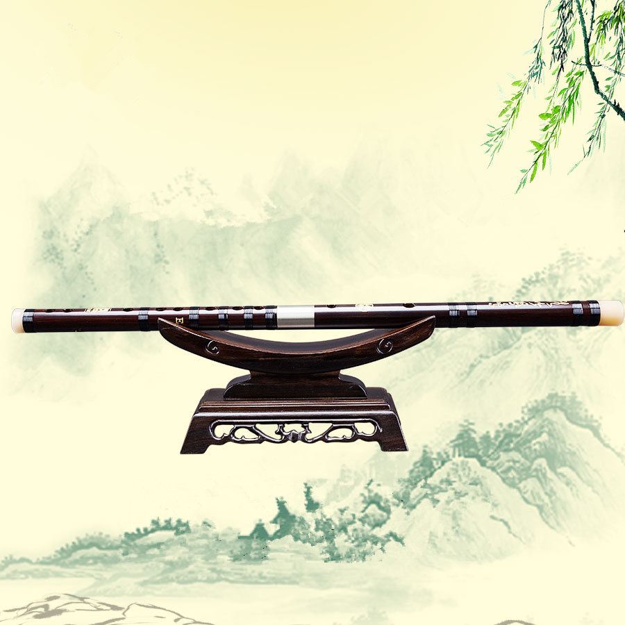 Musical Instrument Old - SevenAngel Professionele spelen Fluit oude mahonie