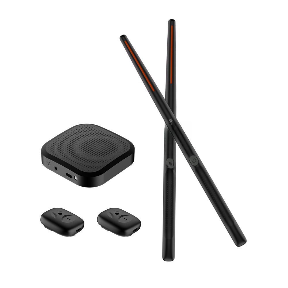Musical Instrument Virtual - Virtueel elektronisch drumstel, drumsticks, elektrische pocket