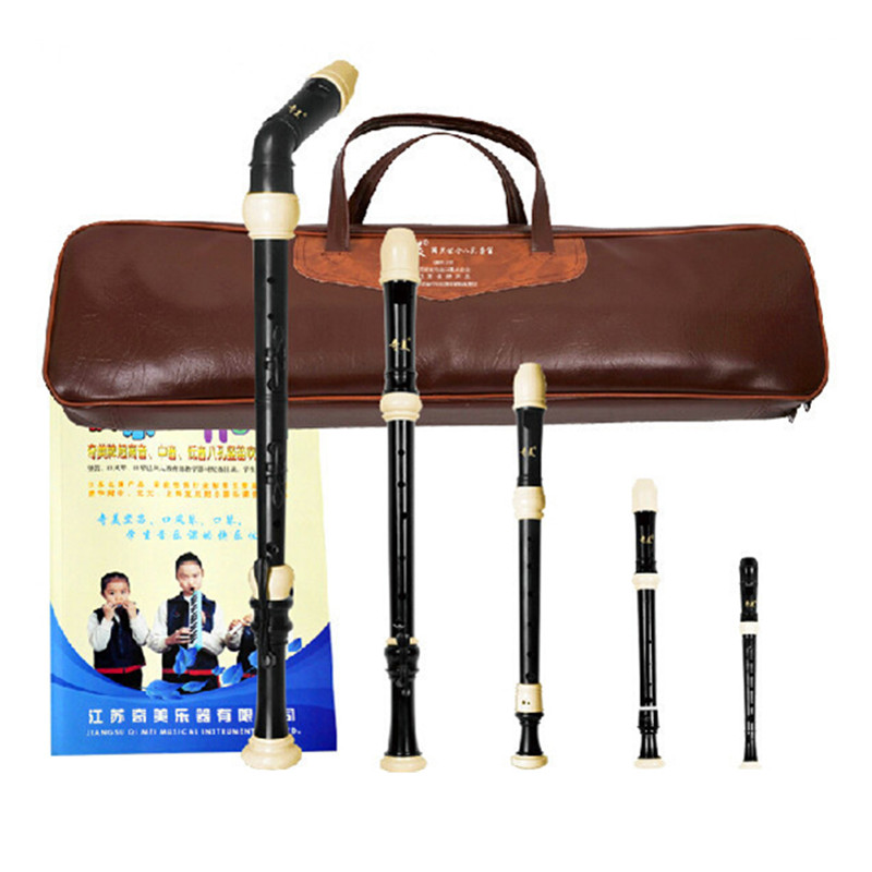 Recorder Baroque Style - Volledige set ABS hars recorder fluit