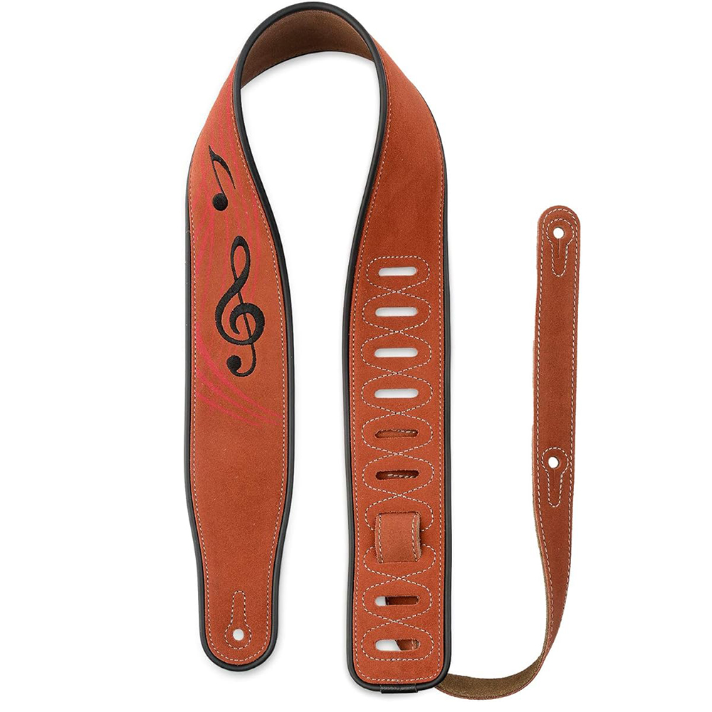 Duurzame leren gitaarband, 2,8 - Musical Instrument Band recensie en prijs