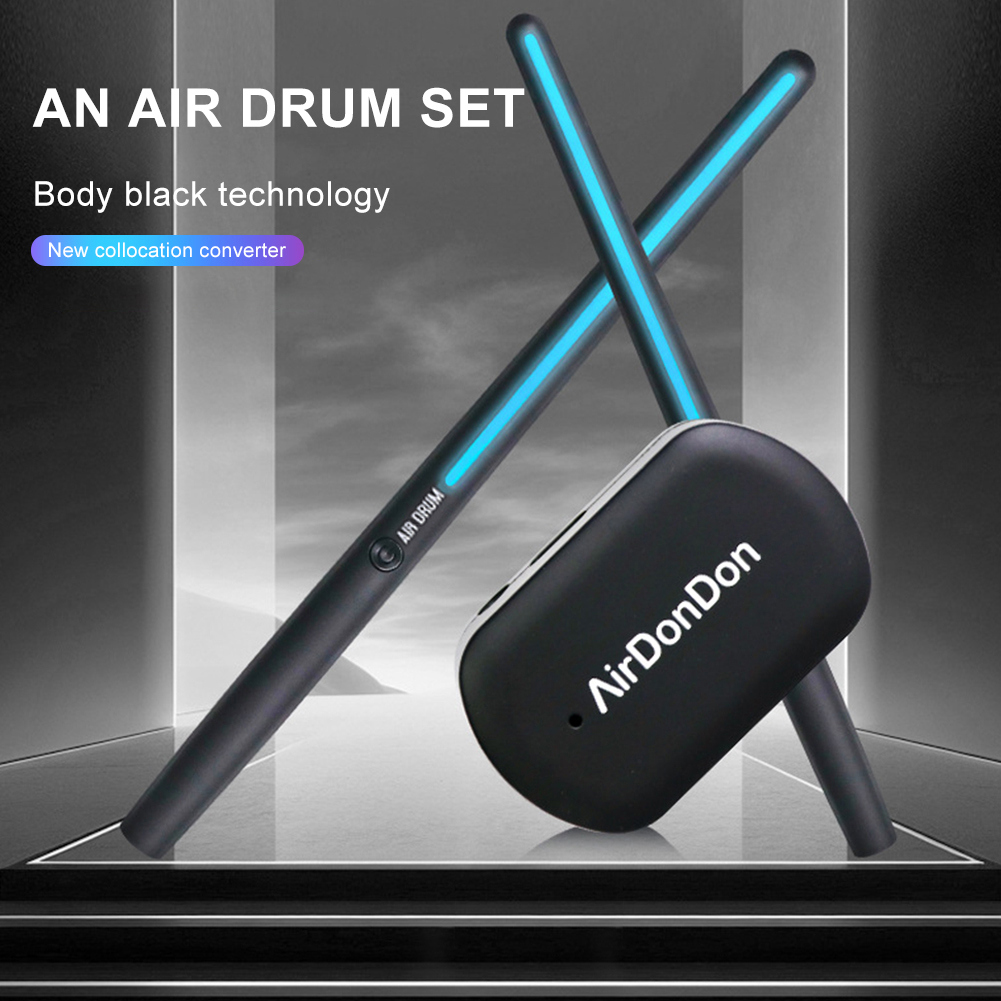 Draagbare luchtdrumset Luchtdr - Musical Instrument Virtual recensie en prijs
