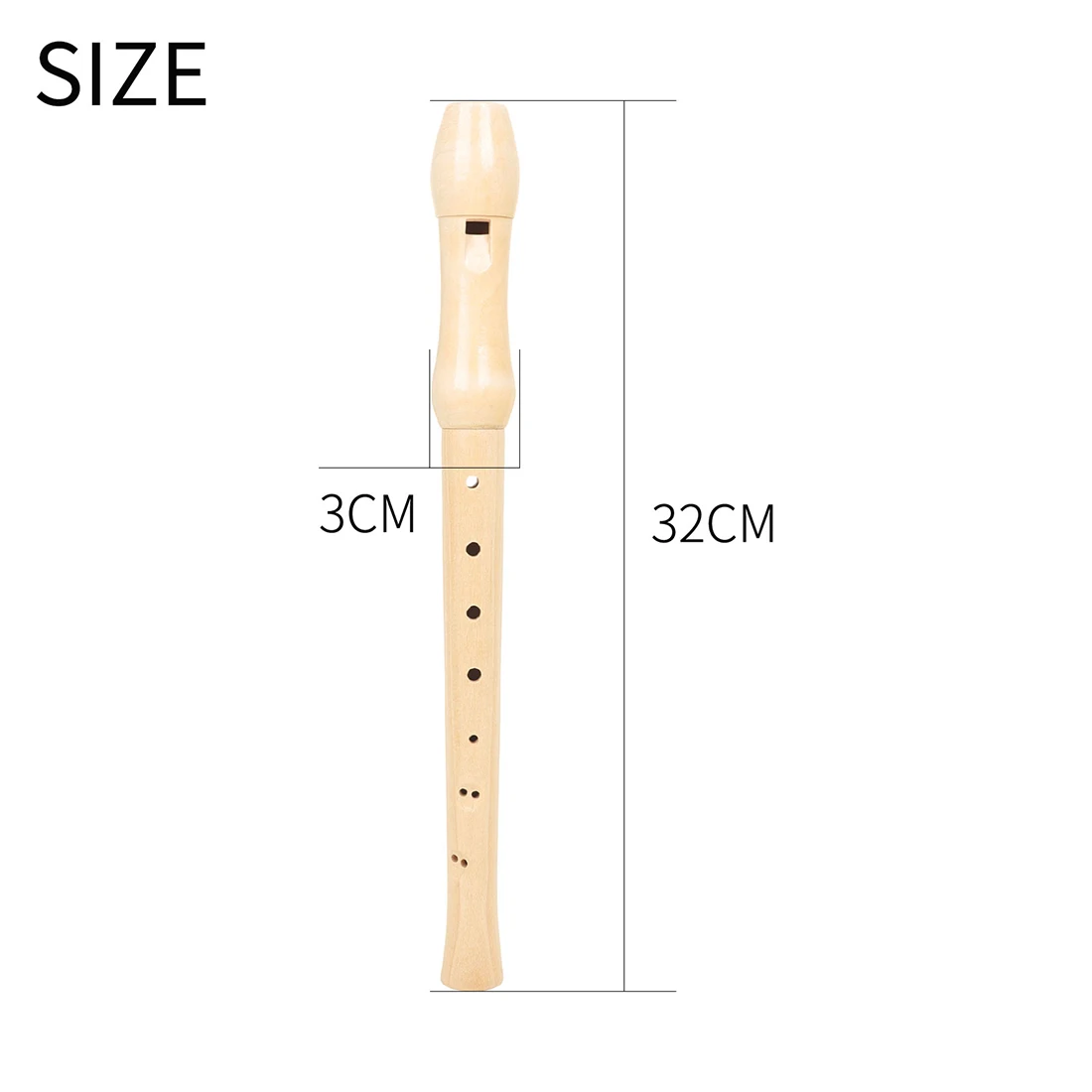 1 st 8 Gat Treble Klarinet Hou - Recorder Baroque Style recensie en prijs