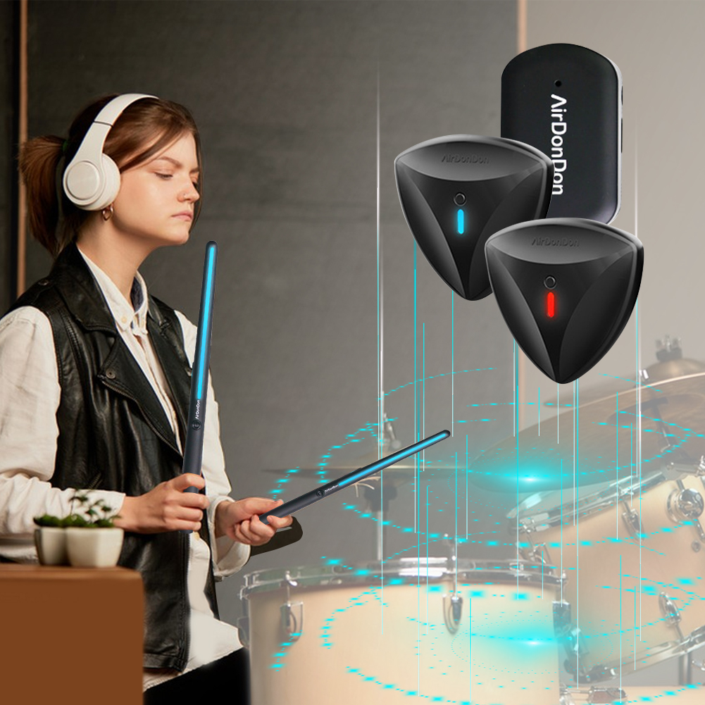 Air Drum Set Draagbare Air Dru - Musical Instrument Virtual recensie en prijs