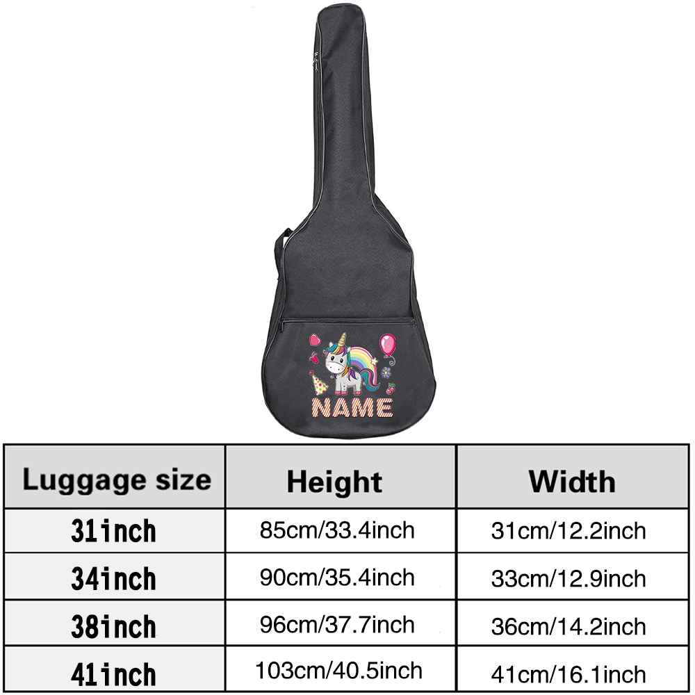 Aangepaste naam gitaartas 36-4 - Musical Instrument And Names recensie en prijs