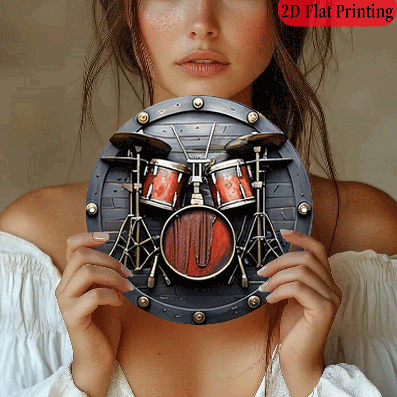 2D plat, 1pc, 20,32x20,32 cm 2 - Musical Instrument Band recensie en prijs